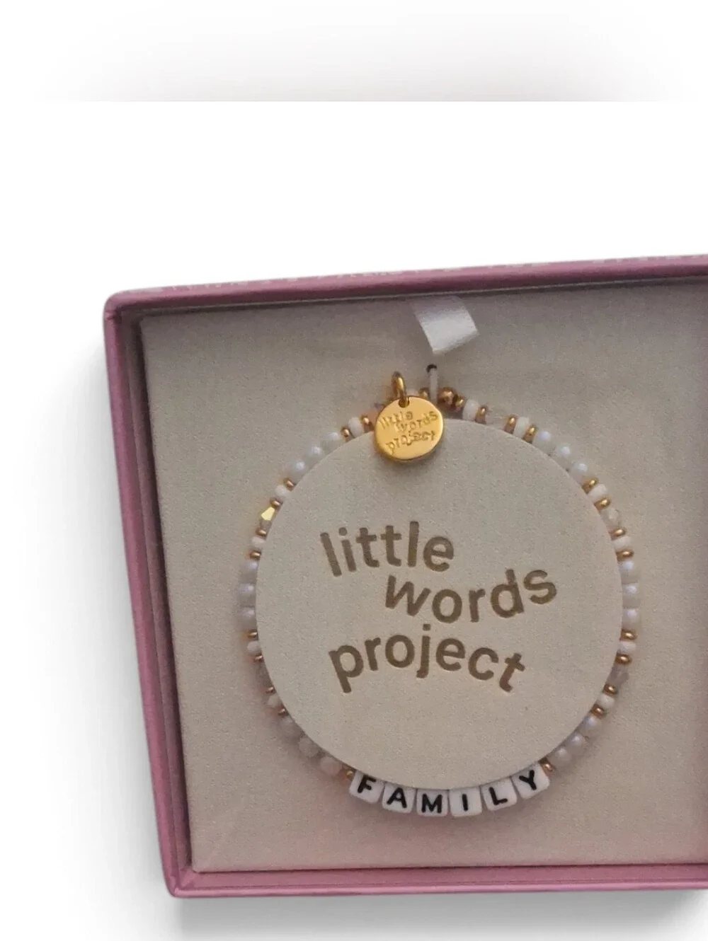 NWT Little Words Project Bracelet👨‍👩‍👧‍👦